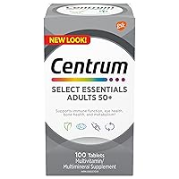Select Essentials, Complete Multivitamin & Mineral Supplement, Adults 50+, 100 Tablets