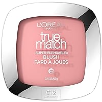 L'Oreal Paris True Match Super-Blendable Powder Blush, Baby Blossom C1-2, 0.21 Oz (Packaging May Vary)