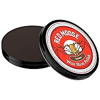 RED MOOSE Premium Wax Shoe Polish - Shine and Protect Leather Shoes and Boots