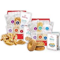 Baketivity Homemade Pretzels and Bagels Baking Kit Bundle - Kids Baking and Cooking Set Includes All the Ingredients for Easy Baking Experience - Great Bundle Gift for Junior Chefs and Family Bonding