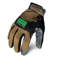 Ironclad EXO-PPG-03-M Project Pro Gloves, Medium , Brown