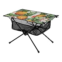1704784916692 Folding Portable Camping Table for Women and Men Sturdy Beach Table with A Hanging Mesh Bag Easy to Assemble Camping Side Table for Picnic Camp