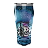 Tervis Traveler Inkreel The Heavens Triple Walled Insulated Tumbler Travel Cup Keeps Drinks Cold & Hot, 30oz, Stainless Steel