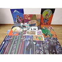 JoJo Hirohiko Araki Original Picture Exhibition Bulk Sale 22 Piece Set Sticker Playing Cards
