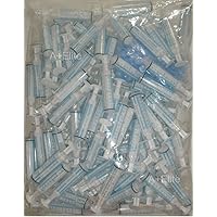 BAXA ExactaMed Oral Liquid Medication Syringe 10cc / 10mL 100/PK Clear Medicine Dose Dispenser With Cap Exacta-Med BAXTER Comar Latex Free