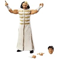 WWE Elite Collection Matt Hardy WrestleMania 34 Action Figure with Deluxe Articulation, Life-like Detail, Authentic Ring Gear, Swappable Hands & Accessory
