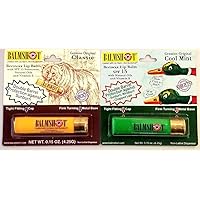 Lip Balm Two Pack of Classic & Cool Mint