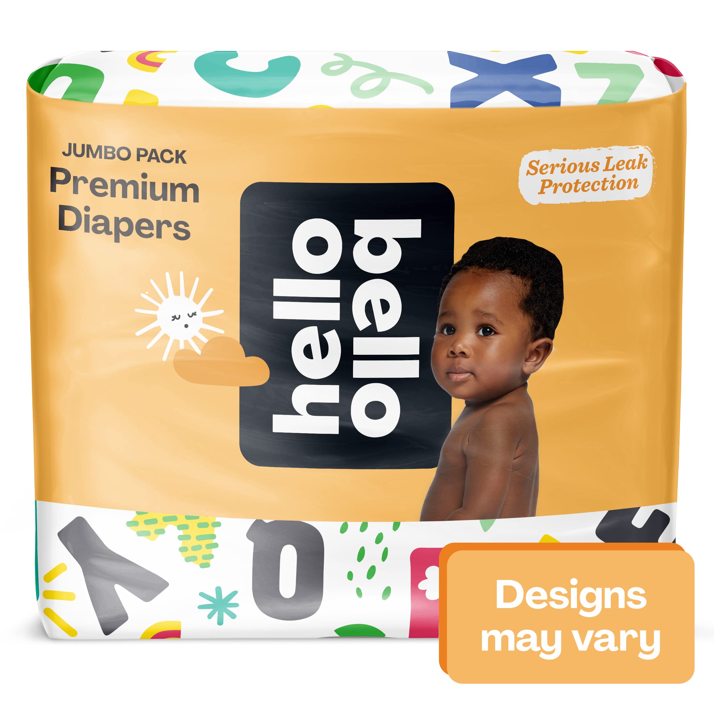 Hello Bello Premium Baby Diapers Size 4 I 84 Count of Disposable, Extra-Absorbent, Hypoallergenic, and Eco-Friendly Baby Diapers with Snug and Comfort Fit I Surprise Girl Patterns