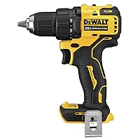 DEWALT ATOMIC 20V MAX* Cordless Drill, 1/2-Inch, Tool Only (DCD708B)