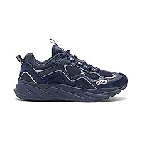 Fila Men's Trigate Plus Leather Mesh Casual Outdoor Active Sneakers