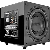 Sound MiniMe DSP P-10 10-inch Powered Subwoofer with DSP Control and SLAPS Passive Radiator Technology