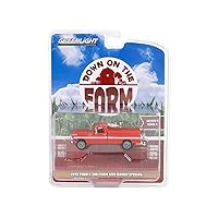 1970 F-100 Pickup Truck Farm and Ranch Special Candy Apple Red with Side Cargo Boards Down on The Farm Series 8 1/64 Diecast Model by Greenlight 48080B