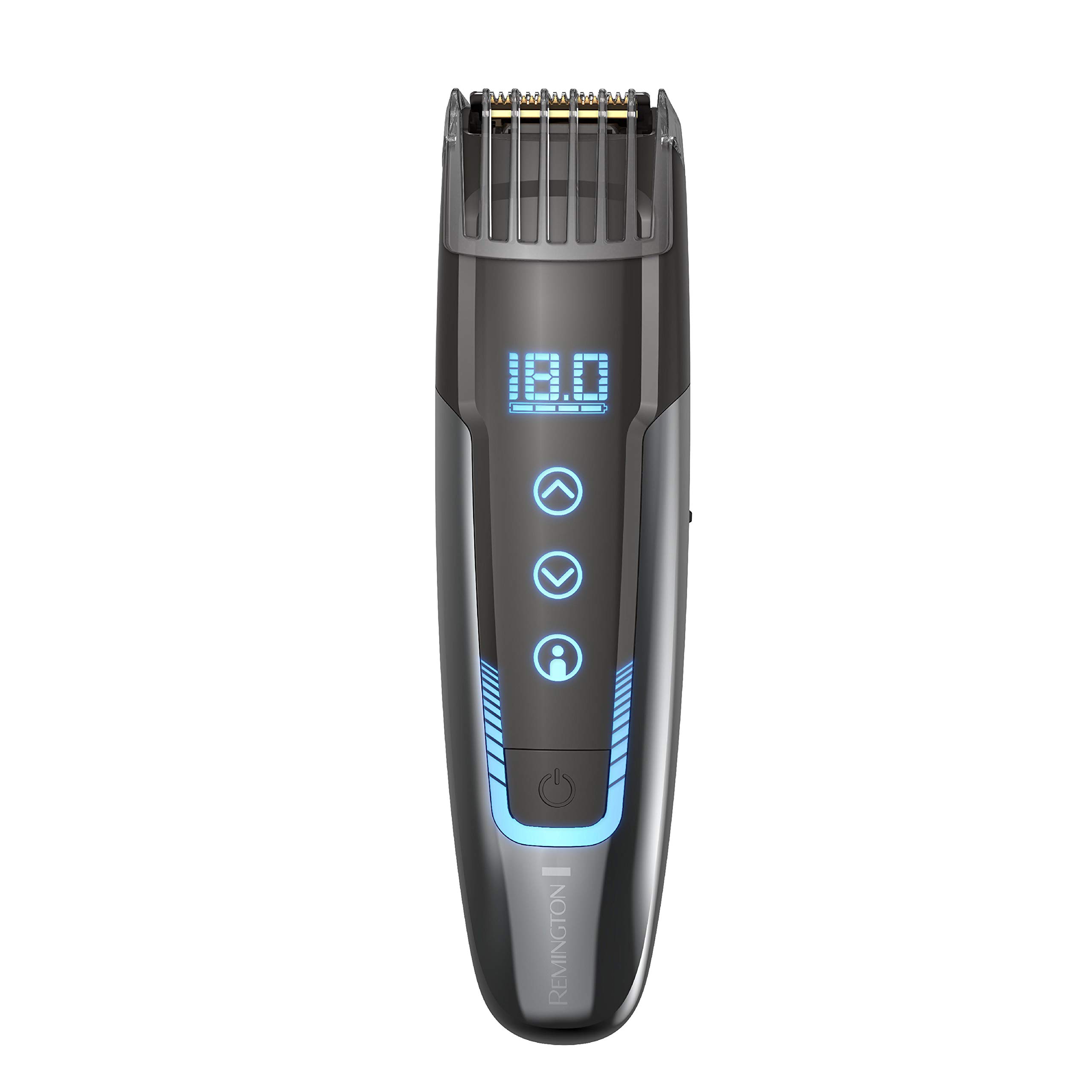 Remington MB4700 Smart Beard Trimmer with Memory Settings and Digital Touch Screen, Rechargeable for Cordless Use
