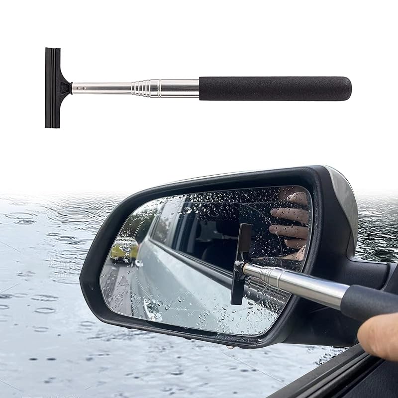 Mua Smeyta 1PC Car Side Mirror Wiper,Car Rearview Mirror Wiper,Car Side  Mirror Squeegee,Retractable Mirror Wiper Cleaner,Portable Cleaning Tool for  All Vehicles（Black,1PC) trên  Mỹ chính hãng 2023