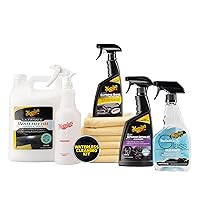 Ultimate Waterless Wash & Wax Kit - Quick and Easy Car Cleaning With Long-Lasting Protection for an Eco-Friendly Car Care Solution in One Waterless Car Wash Kit