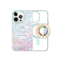 Sonix Dreamy Cinnamoroll Case + Magnetic Ring (Gold, Rainbow Rhinestone Crystal) for MagSafe iPhone 13 Pro