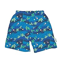 Green Sprouts Eco Swim Trunks with Built-in Diaper | Baby Boys’ Swimsuit | Lightweight, Patented Design | Standard 100 by Oeko-TEX® Certified | Sizes 6 mo-4T