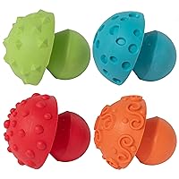 READY 2 LEARN Paint and Clay Mushroom Stampers - Set of 4 - Ages 2+ - Easy to Grip Arts and Crafts Tools for Kids - DIY Patterns and Textures