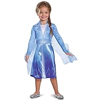 Disguise Frozen Girls Elsa Travelling Dress Costume