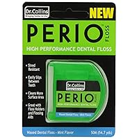 Perio Floss, Mint Waxed, 50 meter Package