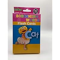 Sesame Street Beginning Words Flash Cards