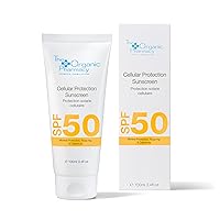 The Organic Pharmacy Cellular Protection Sunscreen SPF 50 - Mineral Sunscreen, 3.4 oz 100 ml