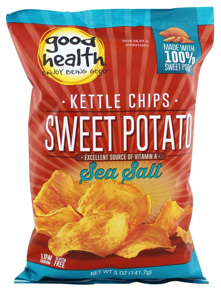 Sea Salt Sweet Potato Chips 5 Ounces (Case of 12)