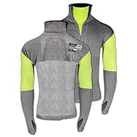MAGID M - Gard with AeroDex Technology Extremely Lightweight ¼ Zip Top with Mesh Back – Cut Level A5, A7 and A9, Size Small, 1 Pullover