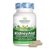 Ridgecrest KidneyAid, Herbal Cleanse and Support Capsules, 60 Vegan Capsules