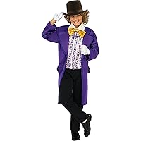 Rubie's Kids Willy Wonka & The Chocolate Factory Willy Wonka Value Costume