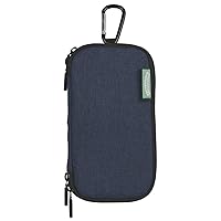 Kenko CMD-FC-01NV COMODO Filter Case, Compatible with 3.2 inches (82 mm), Holds 8 Cards, Includes Carabiner, Navy