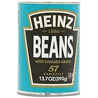 Beans in Tomato Sauce, 13.7-Ounce Cans (Pack of 12)