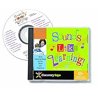 Discovery Toys Sounds Like Learning! CD with Educational Songs | Kid-Powered Learning | STEM Toy Early Childhood Development All Ages