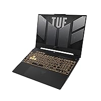 ASUS TUF Gaming F15 (2023) Gaming Laptop, 15.6” FHD 144Hz, 100% sRGB Display, GeForce RTX 4050, Intel Core i5-13500H, 16GB DDR4, 512GB PCIe SSD Gen 4, Wi-Fi 6, Windows 11, FX507VU-ES53