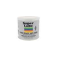 Super Lube 48160 Super Lube Food Grade Anti-Seize w/Syncolon (PTFE), Translucent White