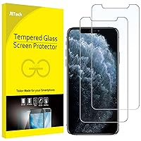 JETech Screen Protector for iPhone 11 Pro Max and iPhone Xs Max 6.5-Inch, Tempered Glass Film, 2-Pack