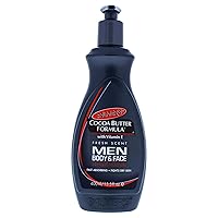 Palmer's Cocoa Butter Formula Men Body and Face Moisturizer Lotion, 13.5 Ounce (Pack of 2)