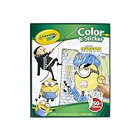 Crayola Minions 2 Color & Sticker Activity, Minions Coloring Book
