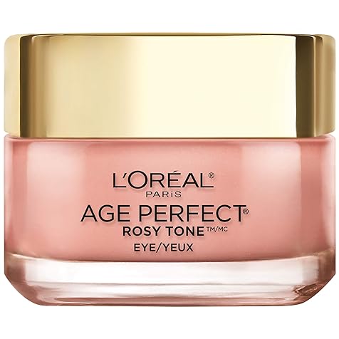 L'Oreal Paris Age Perfect Rosy Tone Anti-Aging Eye Cream, For Dark Circles & Wrinkles .5 oz