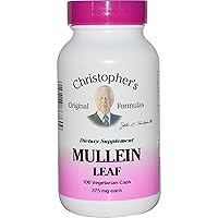 Mullein Leaves Christopher's Original Formulas 100 VCaps
