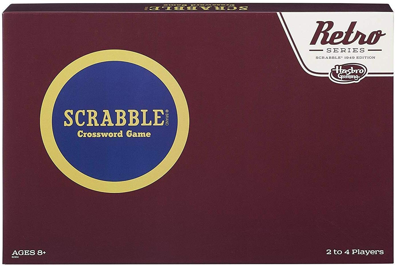 Hasbro Gaming Retro Series Scrabble 1949 Edition