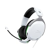 HyperX CloudX Stinger 2 – Gaming Headset for Xbox Licensed, Signature Comfort, Adjustable Headband, Wired, White