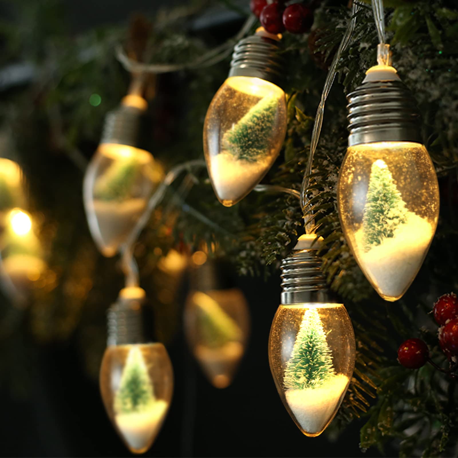 Mua 6.6 FT Christmas Lights for Bedroom Indoor decorations, Globe ...