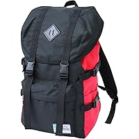 Nylon Mountain Backpack, Black/PK