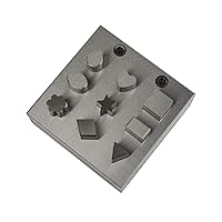 Disc Cutter Assorted Shapes Punch Tool Stamping Blanks Gold Silver Metal Coins Jewelry Making