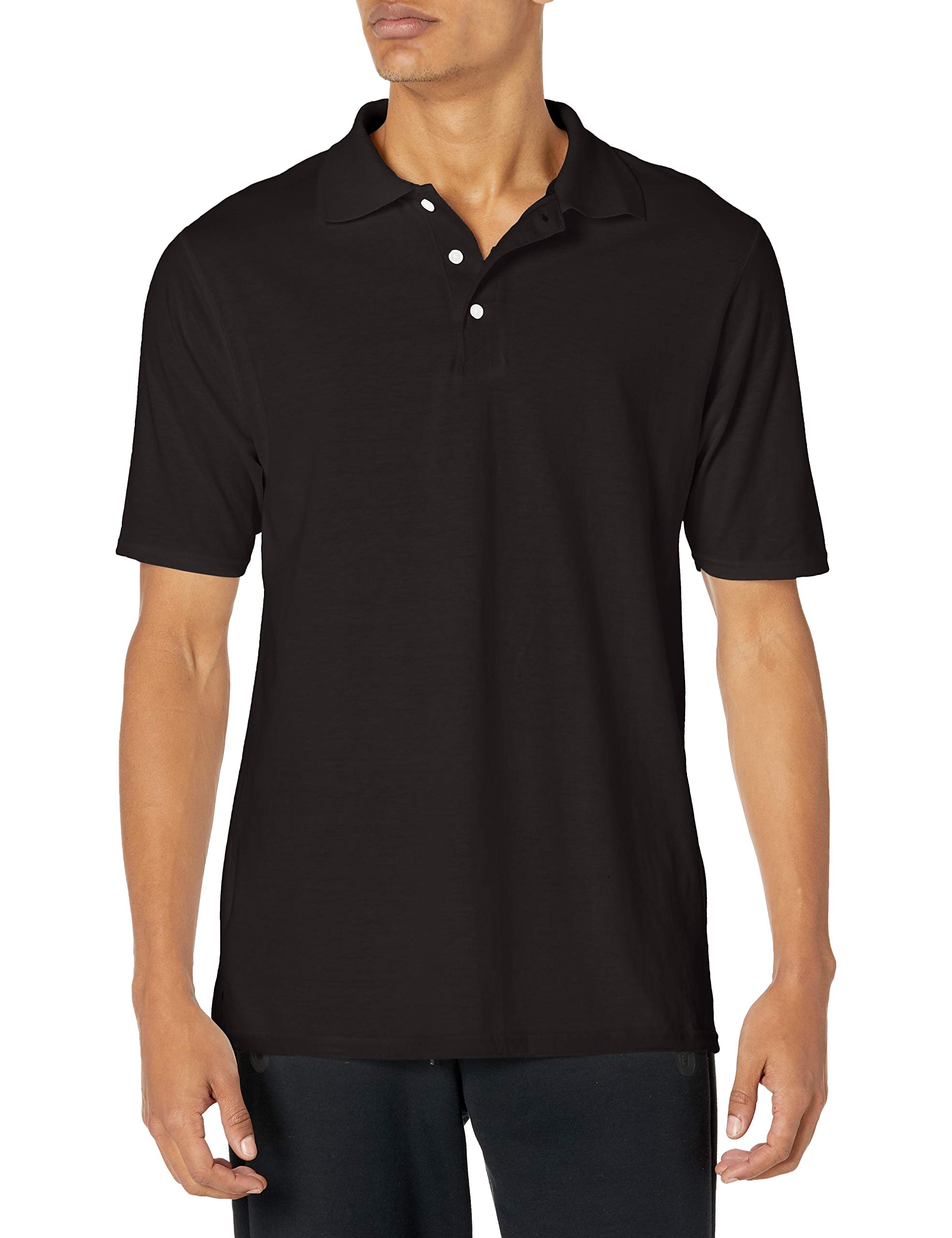 Hanes Men's FreshIQ Polo Shirt, Men’s X-Temp Polo Shirt, Moisture-Wicking Performance Polo Shirt