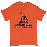 Don't Tread On Me T-Shirt Gadsden Flag American Patriot US Men's Novelty Shirt