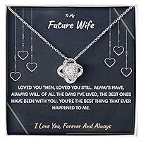 To My Future Wife Necklace Christmas Gift To Wife From Husband Arctic Angel Necklace For Wife Promise Necklace For Her Anniversary Necklace For Her Gifts For My Wife Birthday Soulmate Necklace For Women For My Wife Gifts Romantic Cool Gifts For Wife