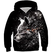 Ahegao 6-16 Years Hoodies for Boys 3D Printed Kids Pullover Sweatshirts with Pocket…