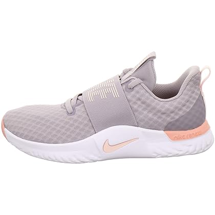 Nike Women's Fitness Shoes, Grey/Pink, 8.5